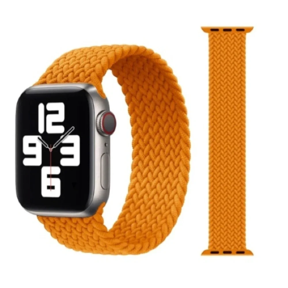 NWT Elastic Braided Apple Watch Band Series 8/7/6/5/4/3/SE for 38/40/41mm case